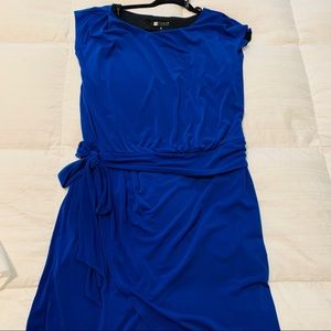 Royal blue dress